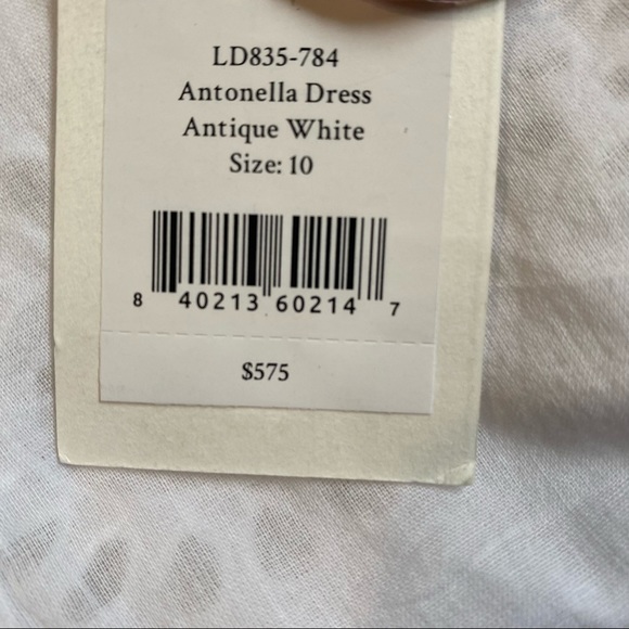 LoveShackFancy Antonella White Eyelet Dress NWT - Picture 14 of 16